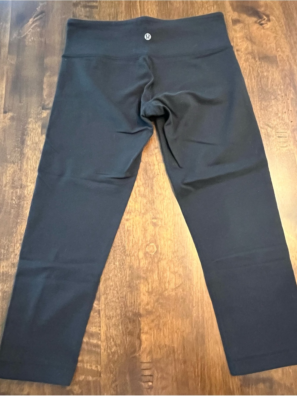 Lululemon Black High-Rise Crop Leggings, 6 - Picture 3 of 5